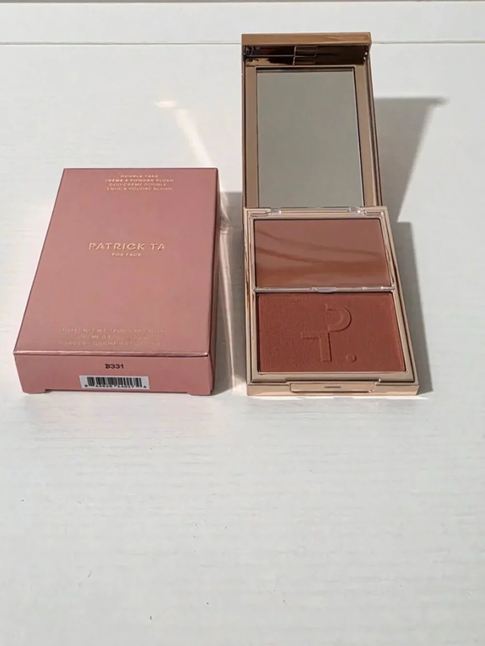 PATRICK TA Double-Take Crème&Powder Blush Duo-She's Seductive-5g crème/5g powder